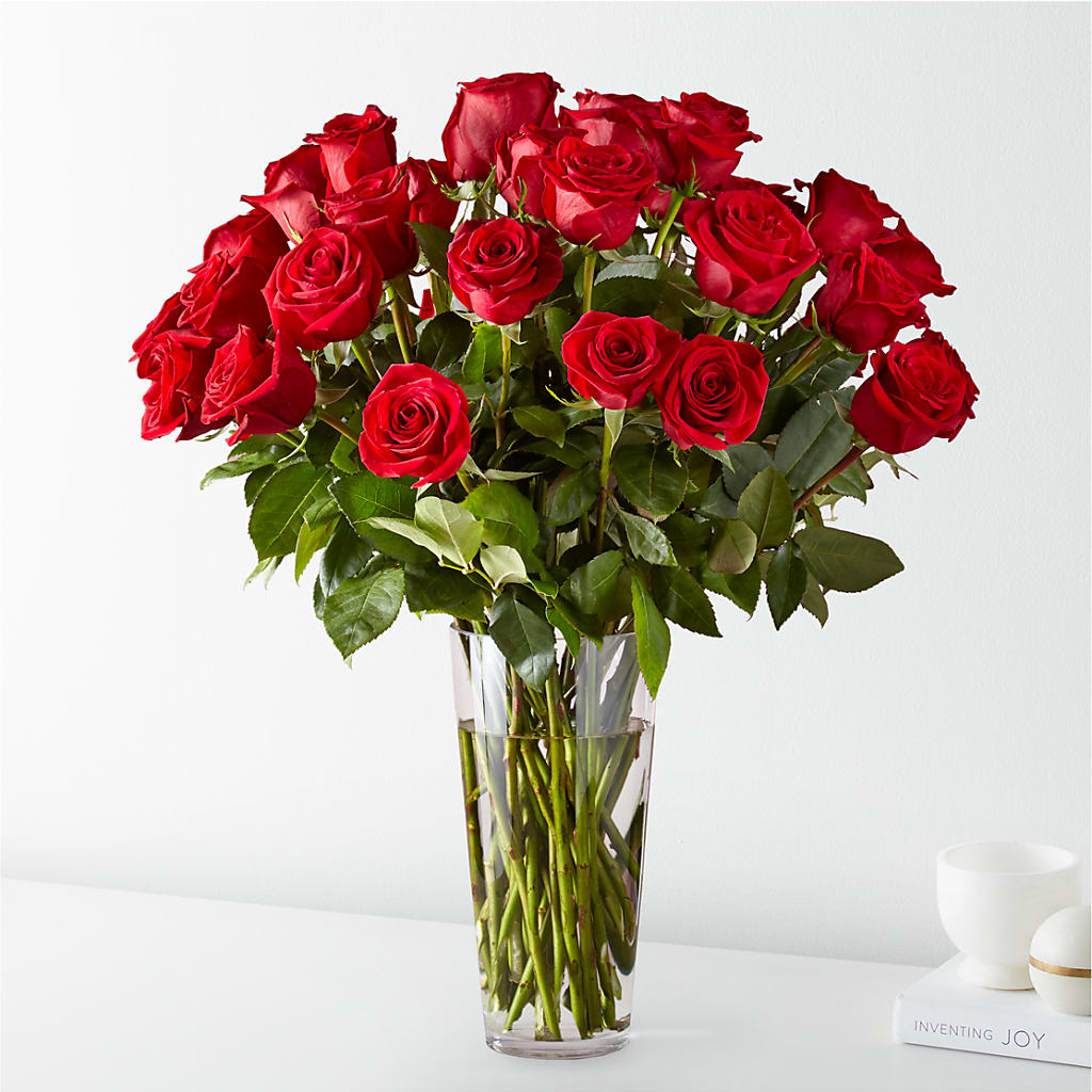 Long Stem Red Rose Bouquet – Lumaya Florals, Rock Hill SC