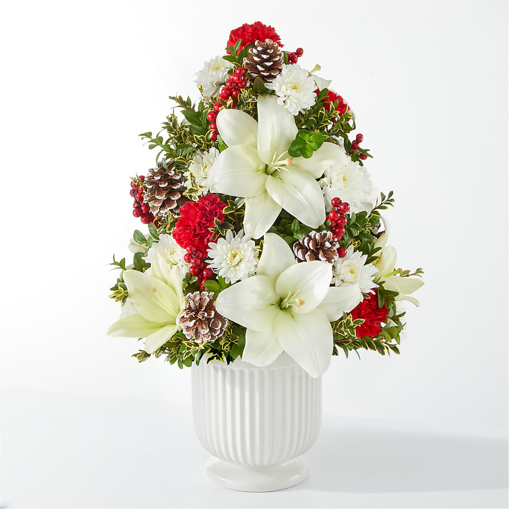 Festive Moments Tree – Lumaya Florals, Rock Hill SC