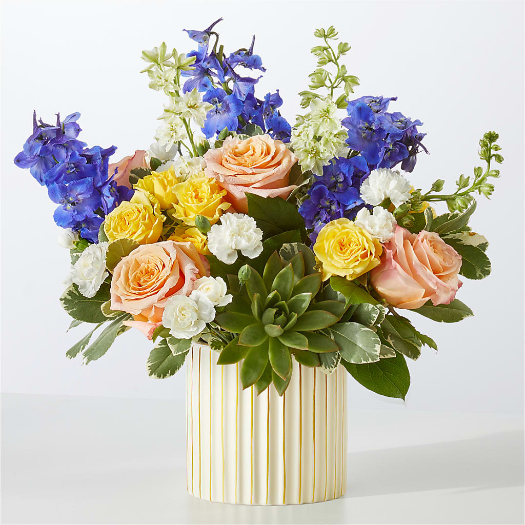 Cobalt Reverie Bouquet – Lumaya Florals, Rock Hill SC