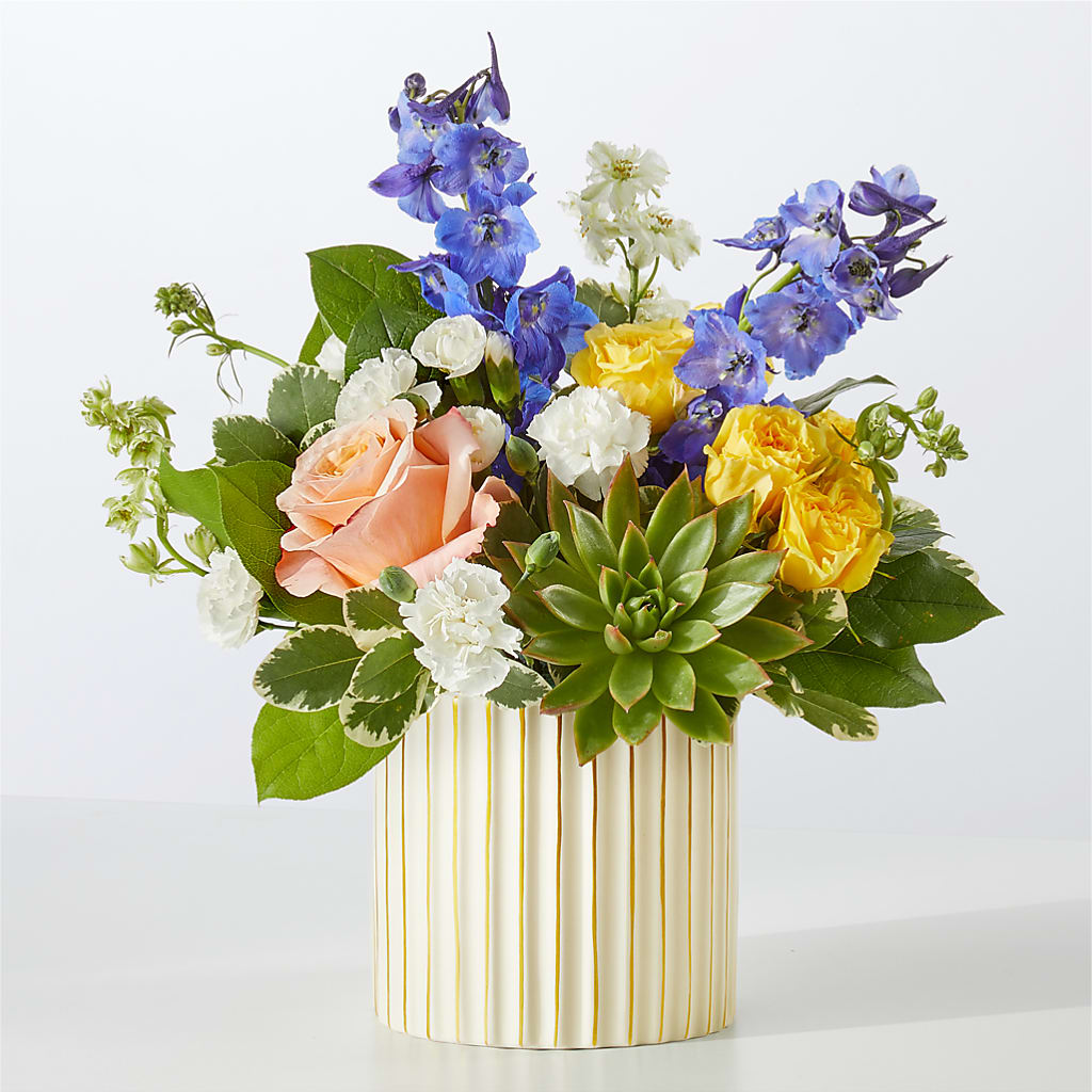 Cobalt Reverie Bouquet – Lumaya Florals, Rock Hill SC