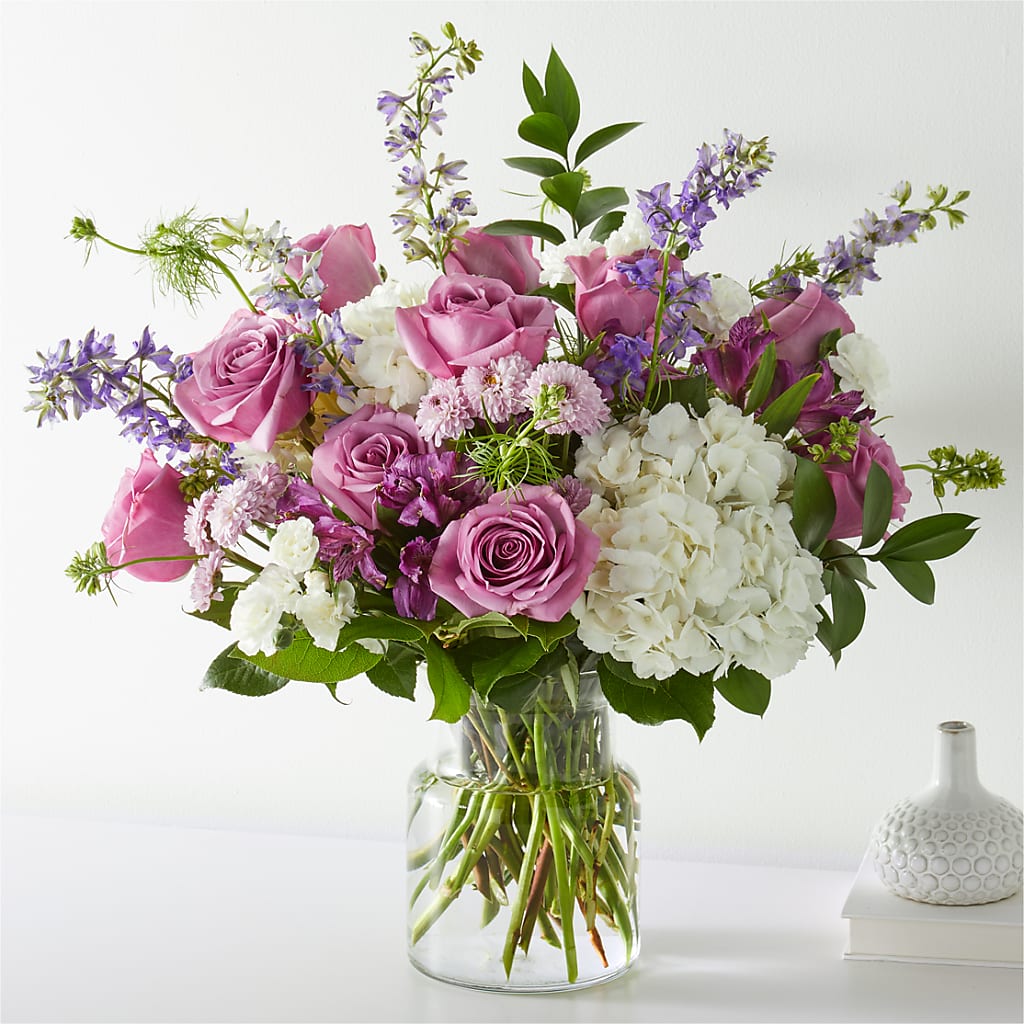 Violet Caress Bouquet – Lumaya Florals, Rock Hill SC
