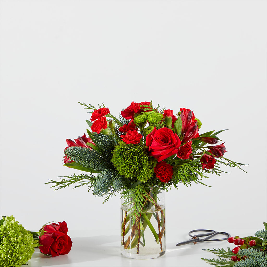 Merry Moment Bouquet – A Florist Original – Lumaya Florals, Rock Hill SC