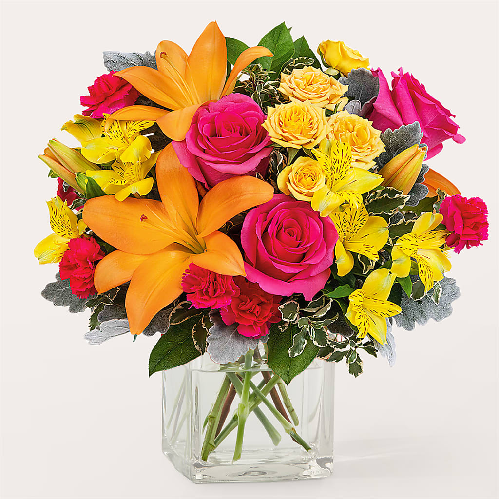 To the Tropics Bouquet – Lumaya Florals, Rock Hill SC