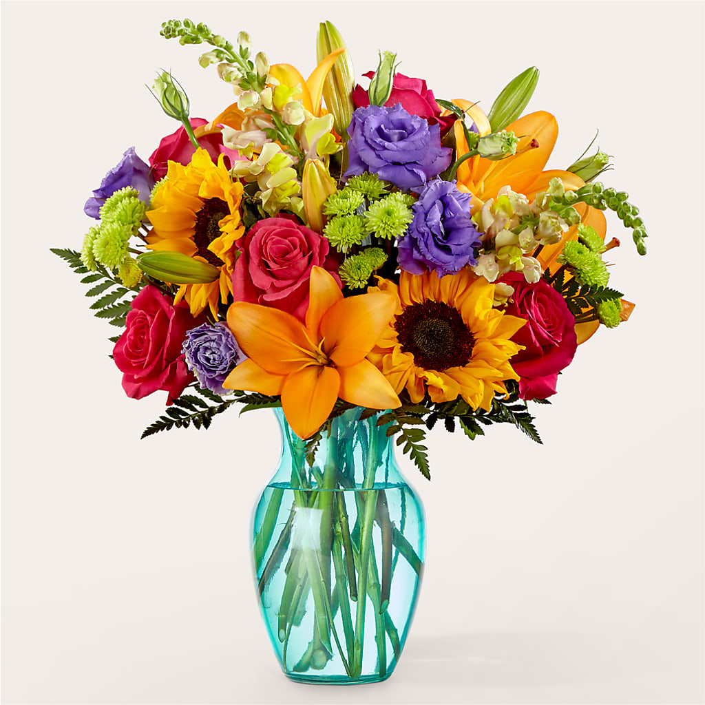 Double Rainbow Bouquet – Lumaya Florals, Rock Hill SC