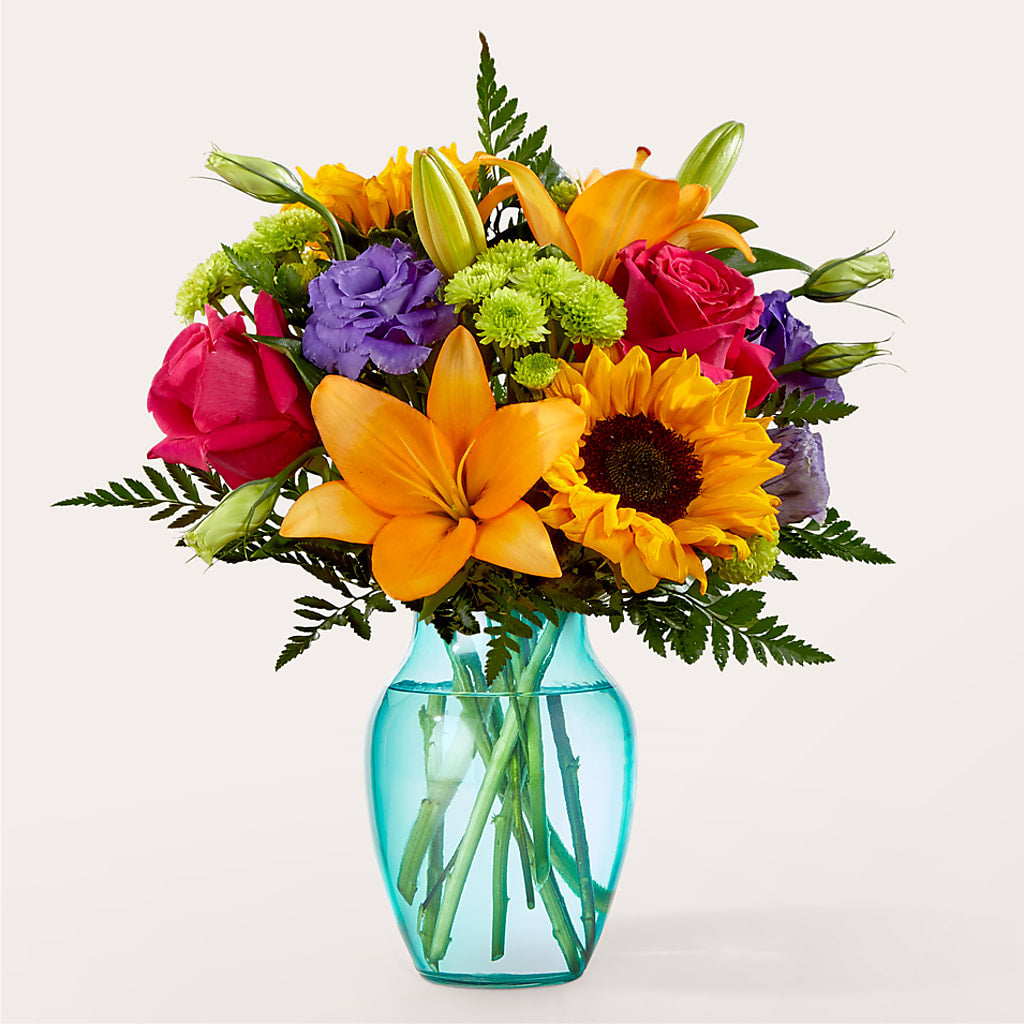 Double Rainbow Bouquet – Lumaya Florals, Rock Hill SC