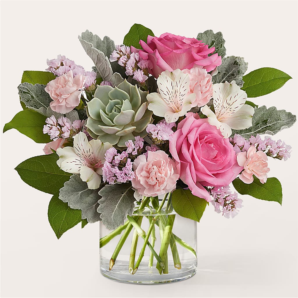 Dusty Rose Bouquet – Lumaya Florals, Rock Hill SC