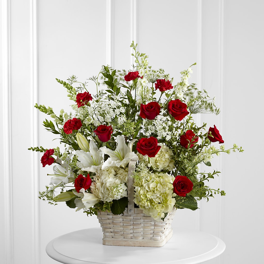In Loving Memory Arrangement – Lumaya Florals, Rock Hill SC