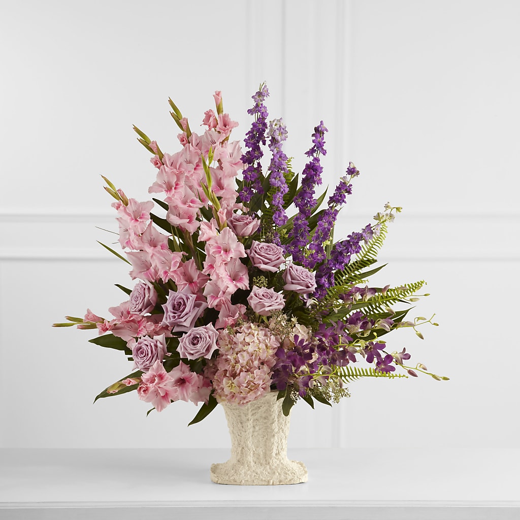 Flowing Garden Arrangement – Lumaya Florals, Rock Hill SC