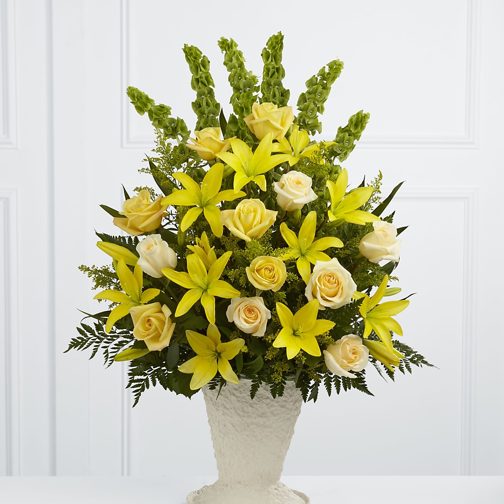 Golden Memories Arrangement – Lumaya Florals, Rock Hill SC