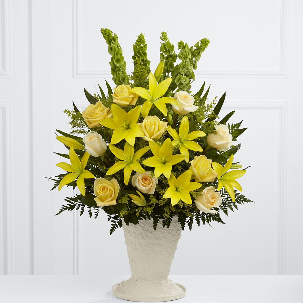 Golden Memories Arrangement – Lumaya Florals, Rock Hill SC