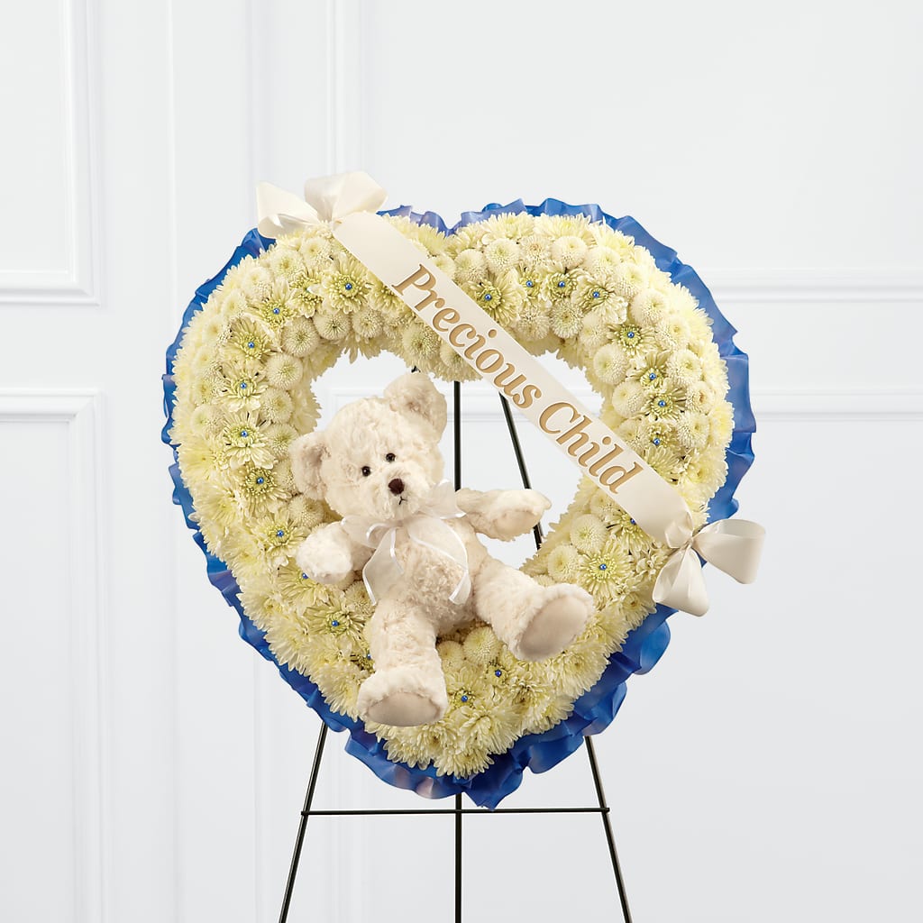 Precious Child Standing Heart – Lumaya Florals, Rock Hill SC