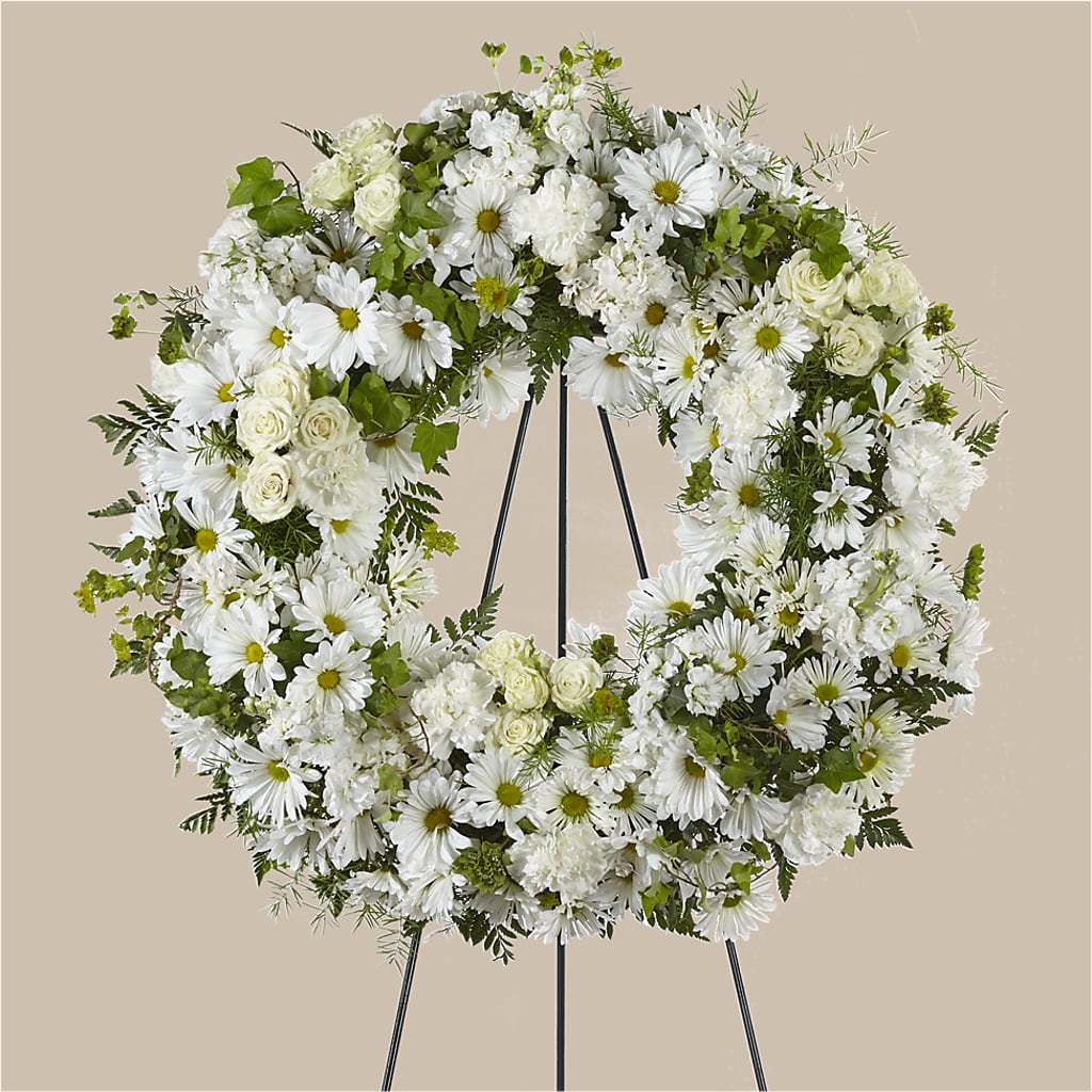 Faithful Wishes Wreath – Lumaya Florals, Rock Hill SC