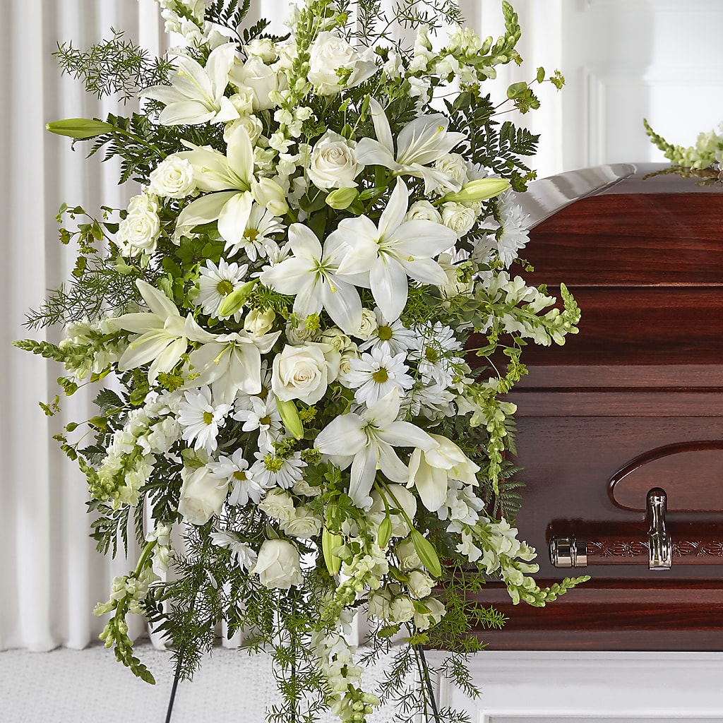 Loving Thoughts Standing Spray – Lumaya Florals, Rock Hill SC