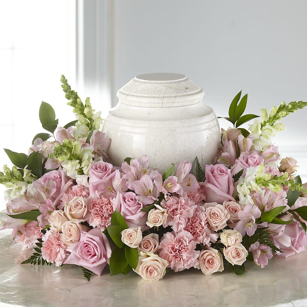 Blooms of Hope Cremation Adornment – Lumaya Florals, Rock Hill SC