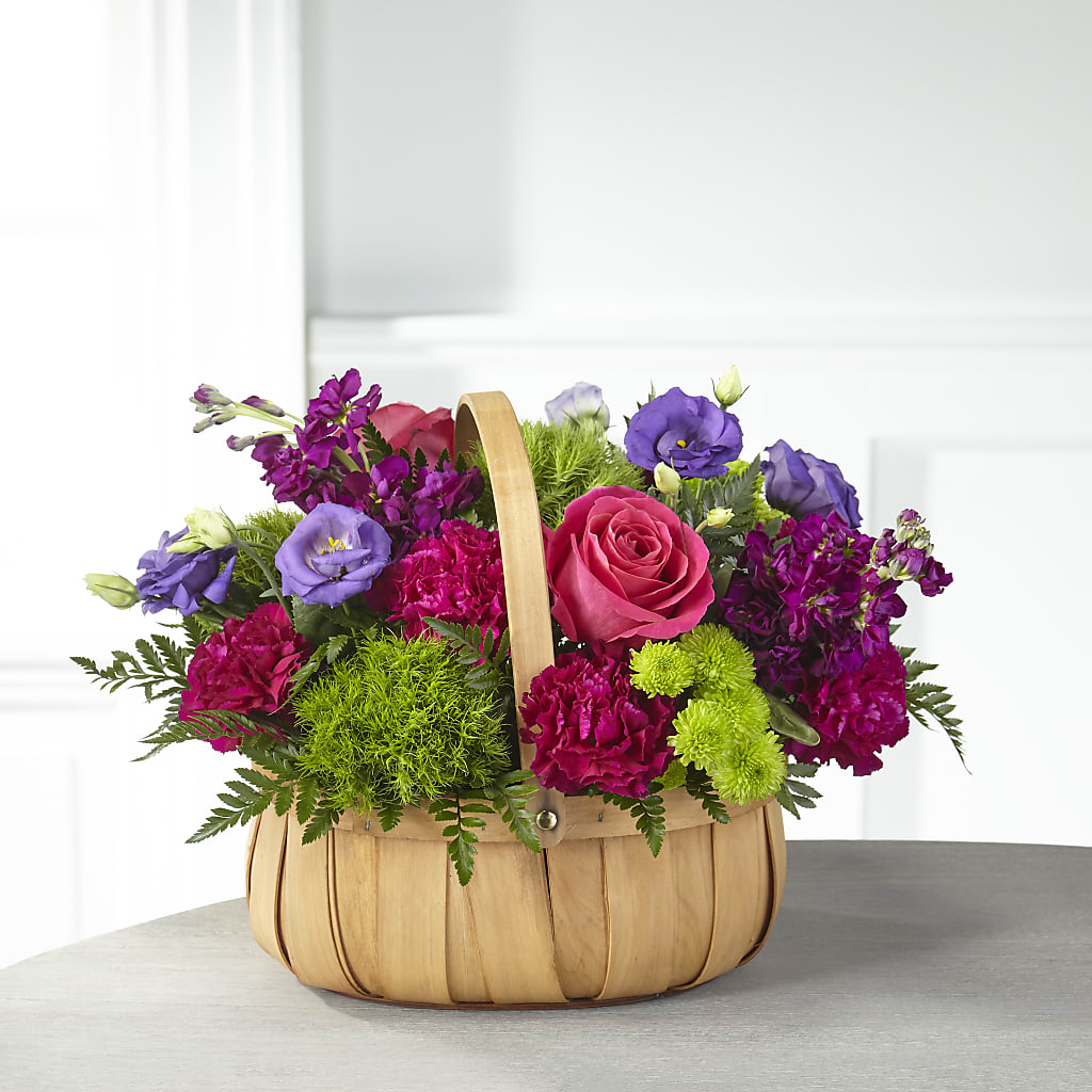Serene Sanctuary Basket – Lumaya Florals, Rock Hill SC