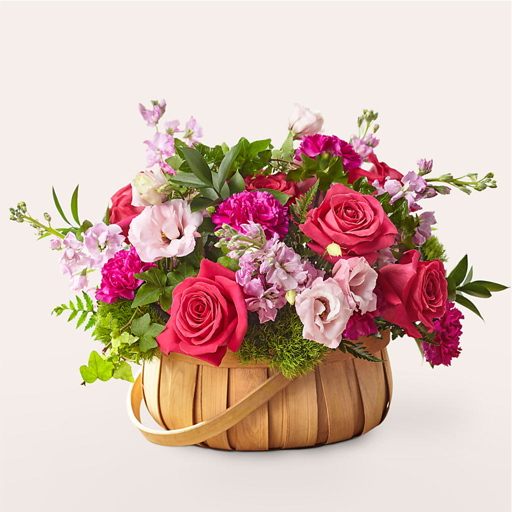 Radiance in Bloom Basket – Lumaya Florals, Rock Hill SC