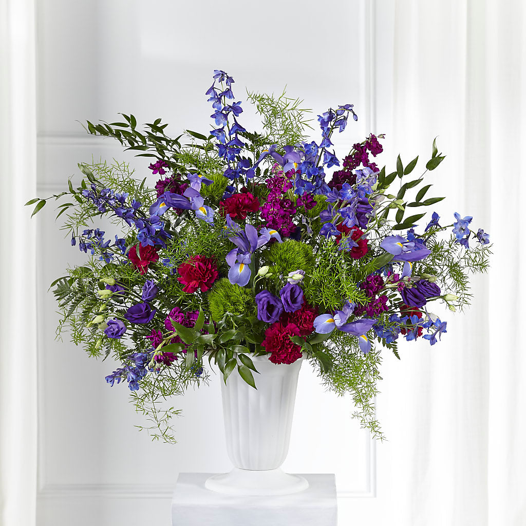 Memorial of Life Arrangement – Lumaya Florals, Rock Hill SC