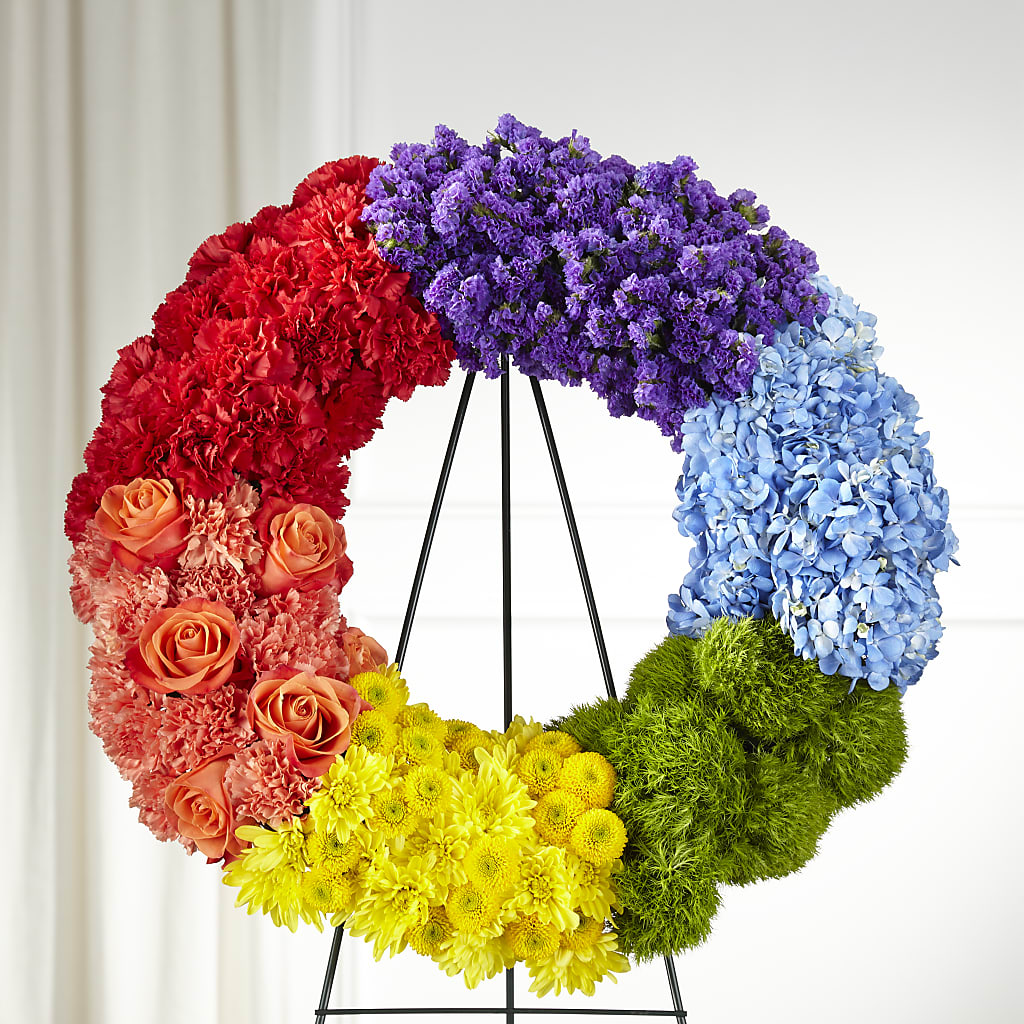 Circle of Love Wreath – Lumaya Florals, Rock Hill SC