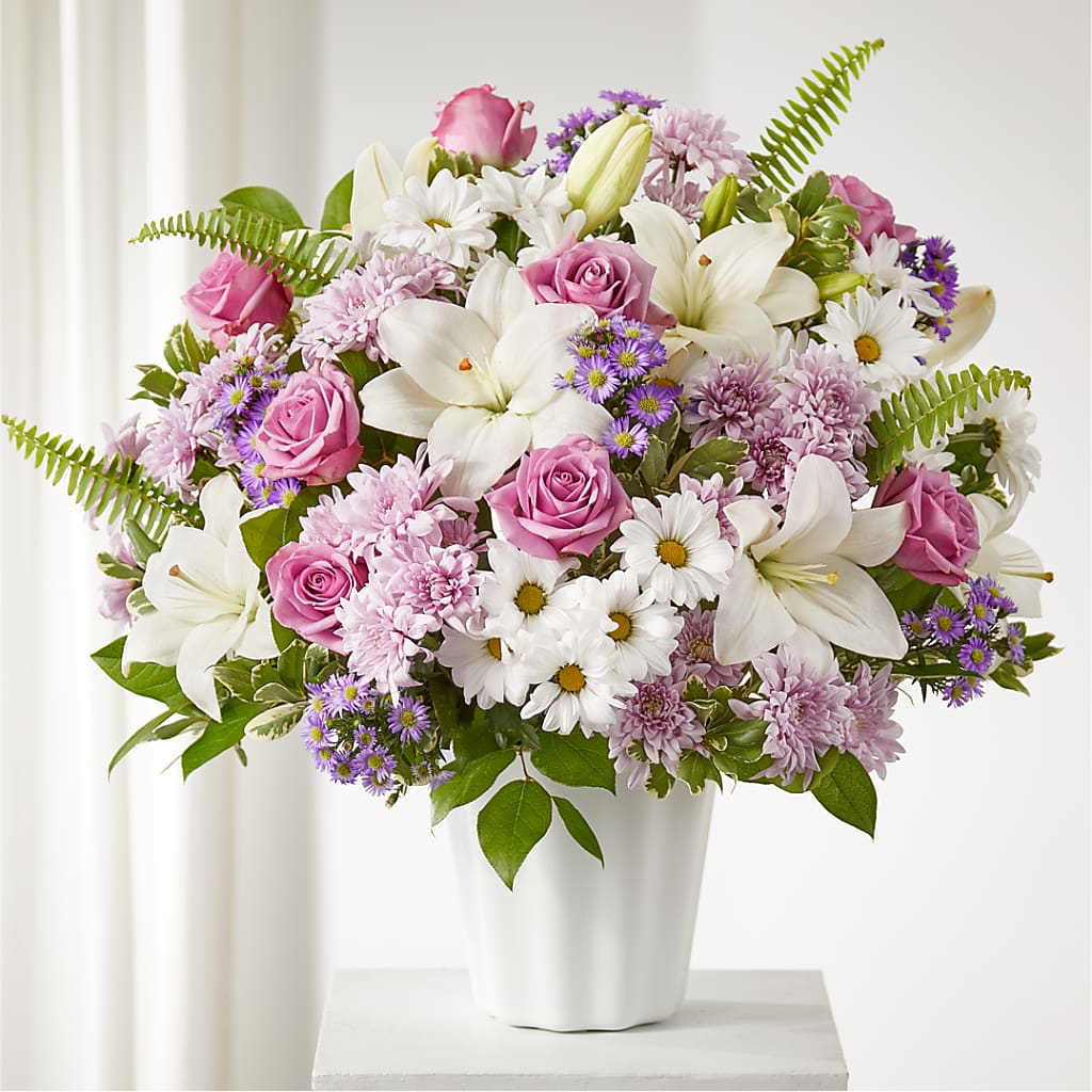 Warmest Thoughts Tabletop Basket – Lumaya Florals, Rock Hill SC
