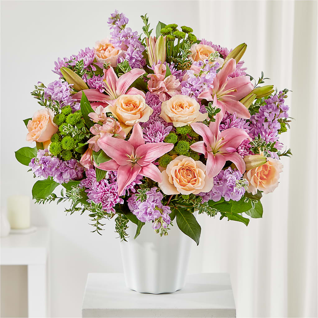 Supportive Embrace Tabletop Basket – Lumaya Florals, Rock Hill SC