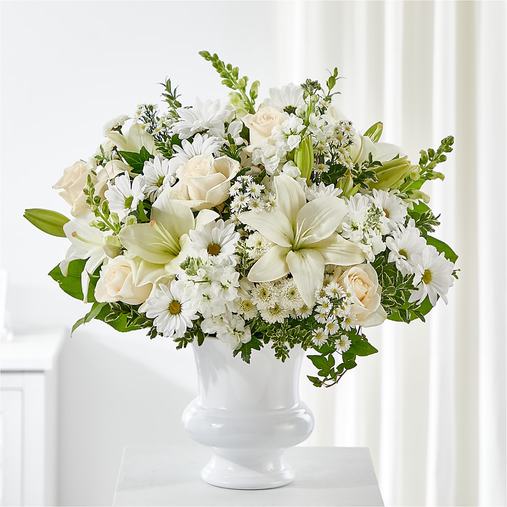 Uplifting Urn Arrangement – Lumaya Florals, Rock Hill SC