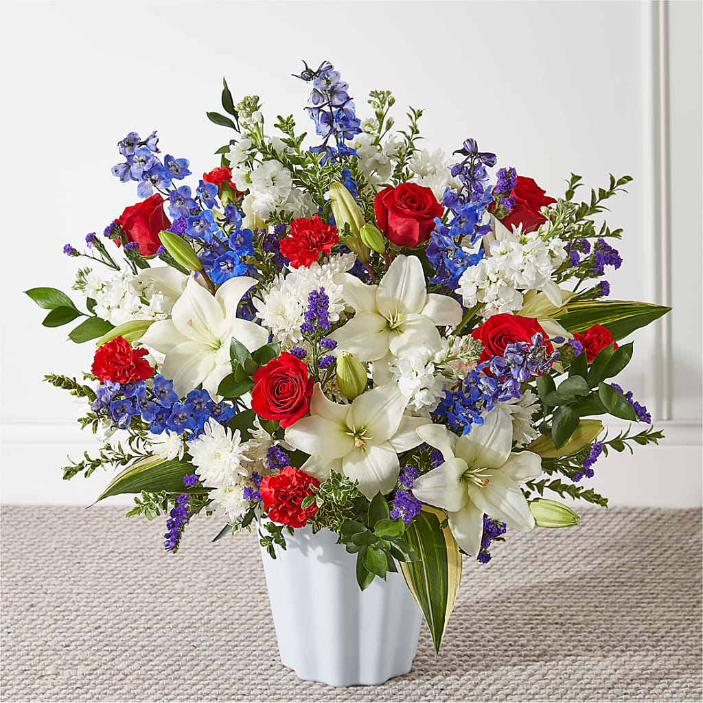 Consoled Floor Basket – Lumaya Florals, Rock Hill SC