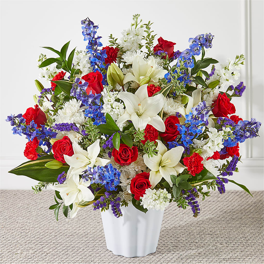 Consoled Floor Basket – Lumaya Florals, Rock Hill SC