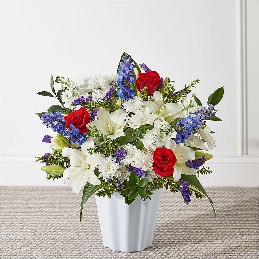 Consoled Floor Basket – Lumaya Florals, Rock Hill SC