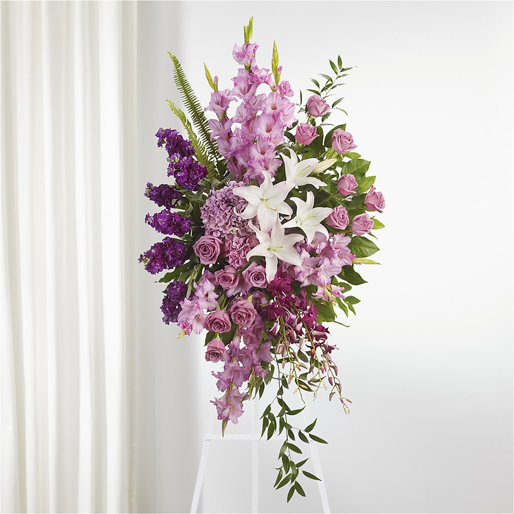 Never Alone Standing Spray – Lumaya Florals, Rock Hill SC