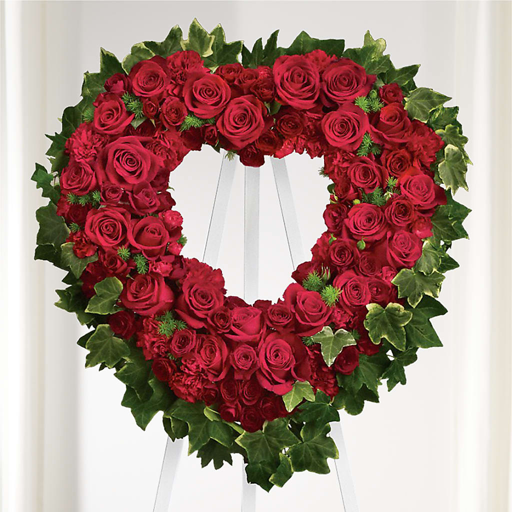 Wholehearted Standing Spray – Lumaya Florals, Rock Hill SC