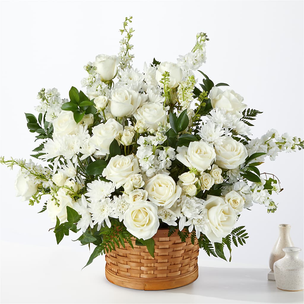 Heartfelt Condolences Arrangement – Lumaya Florals, Rock Hill SC