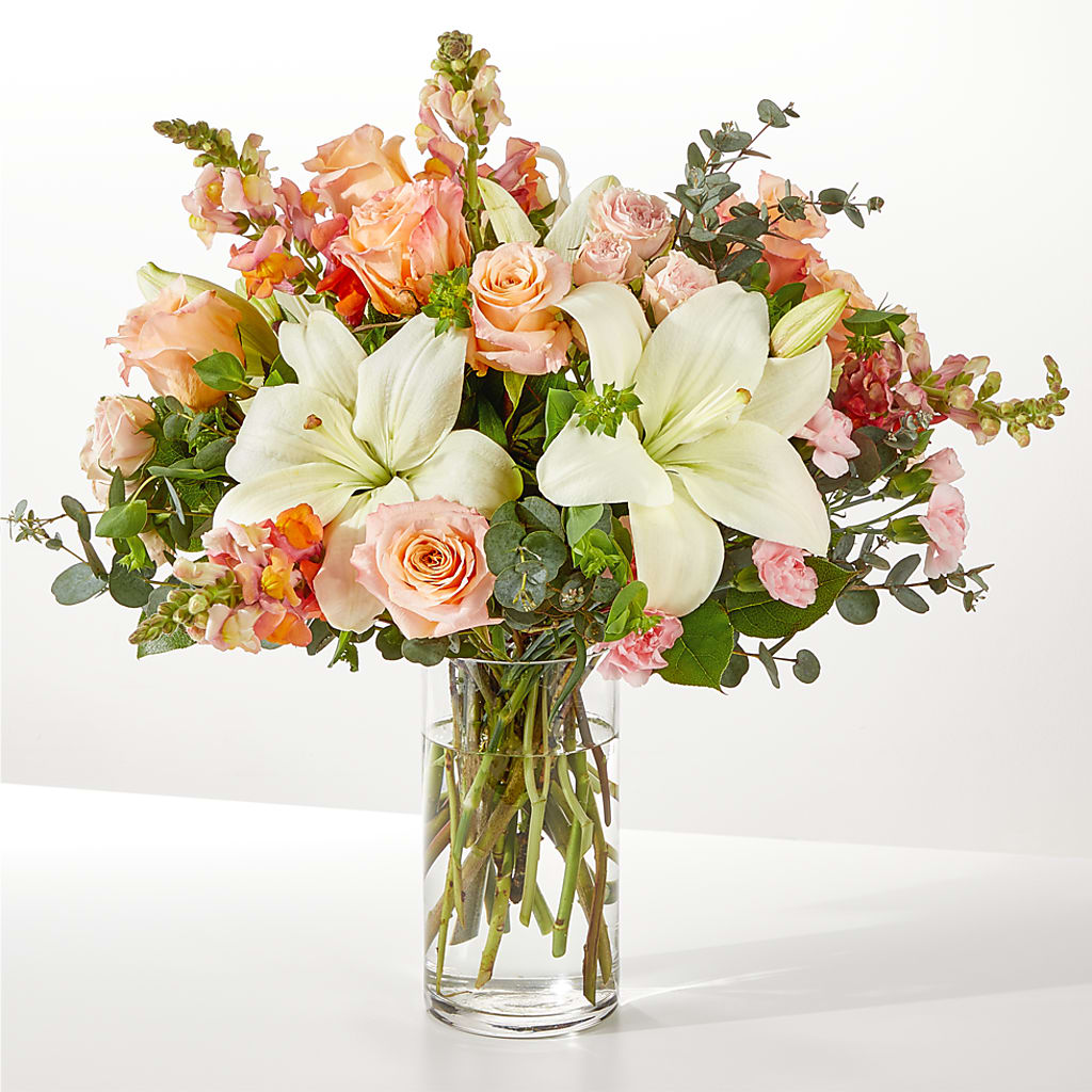 Grapefruit Splash Bouquet – Lumaya Florals, Rock Hill SC