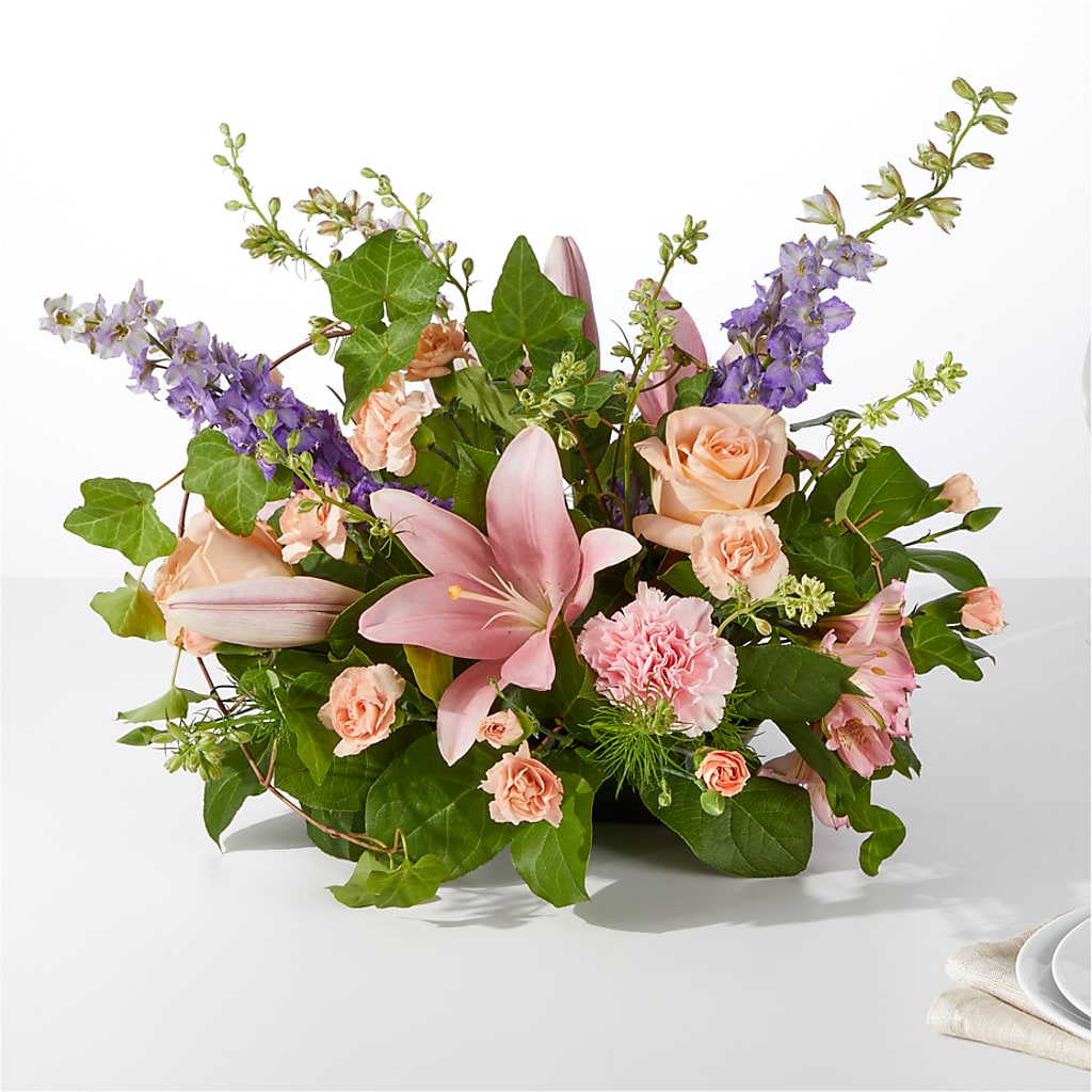 Blossom Time Centerpiece – Lumaya Florals, Rock Hill SC