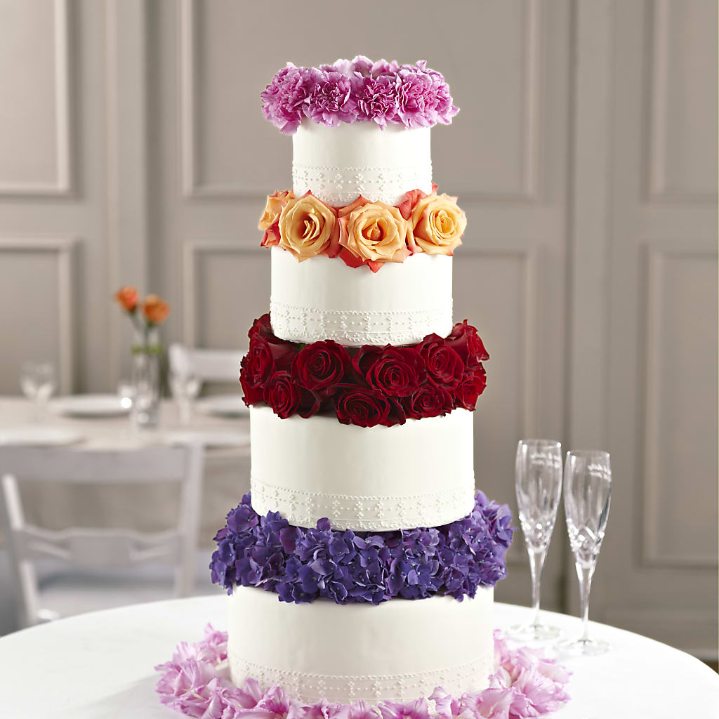 Infinite Love Cake Décor – Lumaya Florals, Rock Hill SC