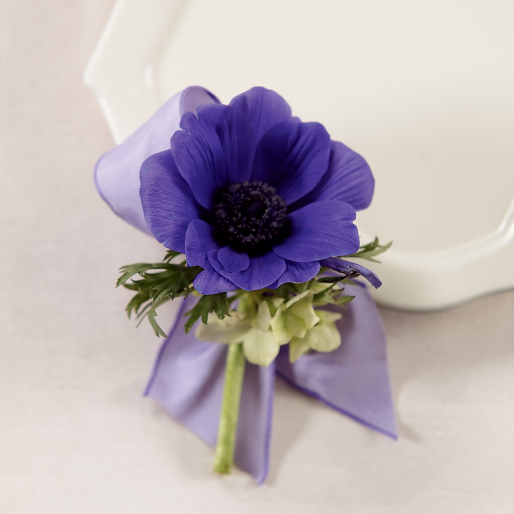 Purple Passion Boutonniere – Lumaya Florals, Rock Hill SC