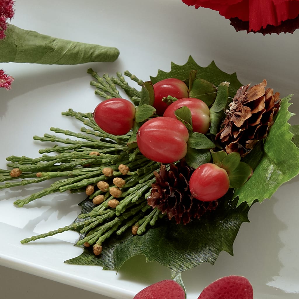 Red Berry Boutonniere – Lumaya Florals, Rock Hill SC