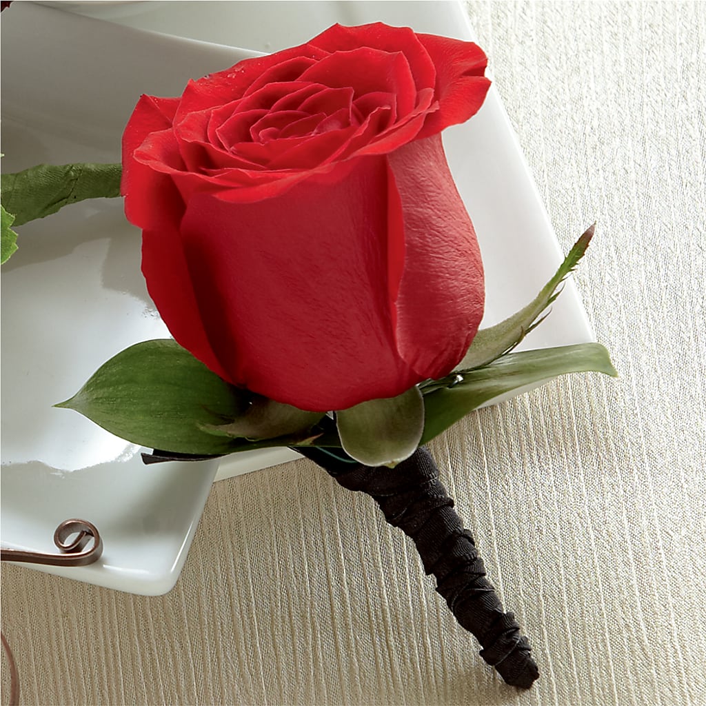 Red Rose Boutonniere – Lumaya Florals, Rock Hill SC