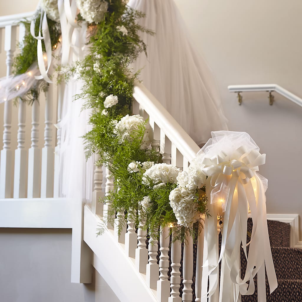 Champagne Dreams Garland – Lumaya Florals, Rock Hill SC