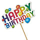 Happy Birthday Pick –  Lumaya Florals, Rock Hill SC