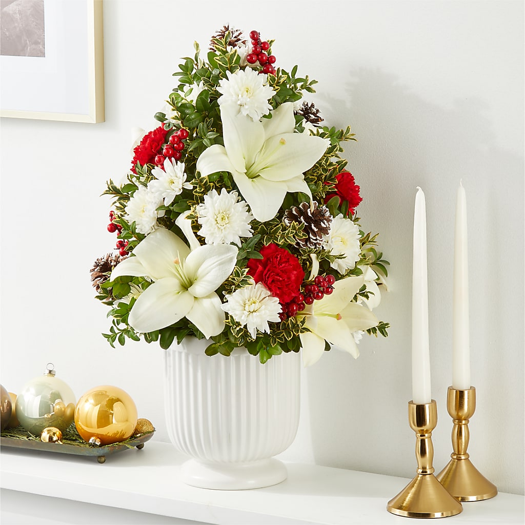 Festive Moments Tree –  Lumaya Florals, Rock Hill SC