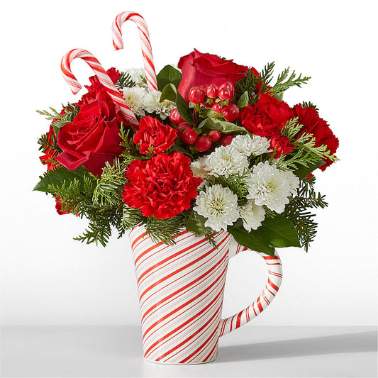 Peppermint Swirl Mug –  Lumaya Florals, Rock Hill SC