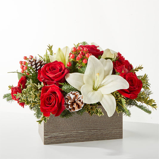 Snowy Wonderland Bouquet –  Lumaya Florals, Rock Hill SC