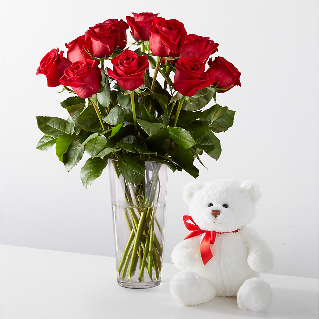 Romantic Long Stem Red Rose Bouquet Bundles –  Lumaya Florals, Rock Hill SC