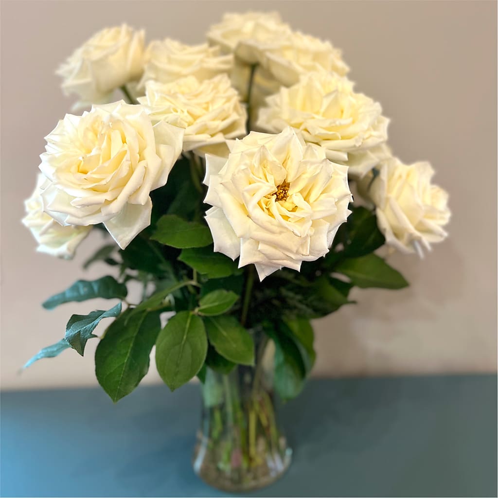 Long Stem Yellow Rose Bouquet –  Lumaya Florals, Rock Hill SC