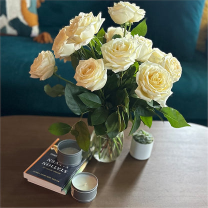 Long Stem Yellow Rose Bouquet –  Lumaya Florals, Rock Hill SC