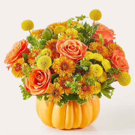 Gourdgeous Pumpkin –  Lumaya Florals, Rock Hill SC