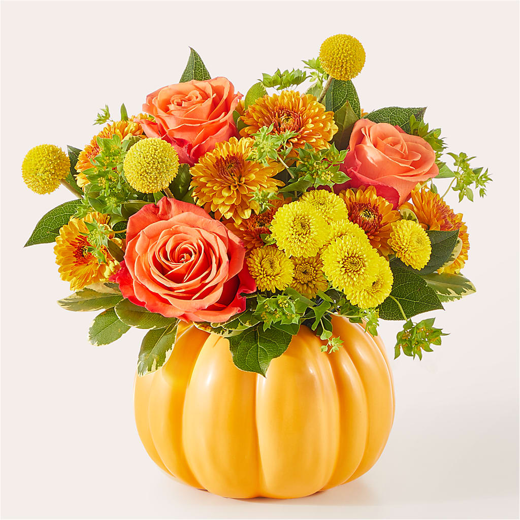 Gourdgeous Pumpkin –  Lumaya Florals, Rock Hill SC