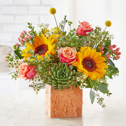Sunflower Season Bouquet –  Lumaya Florals, Rock Hill SC