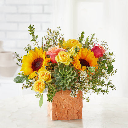 Sunflower Season Bouquet –  Lumaya Florals, Rock Hill SC