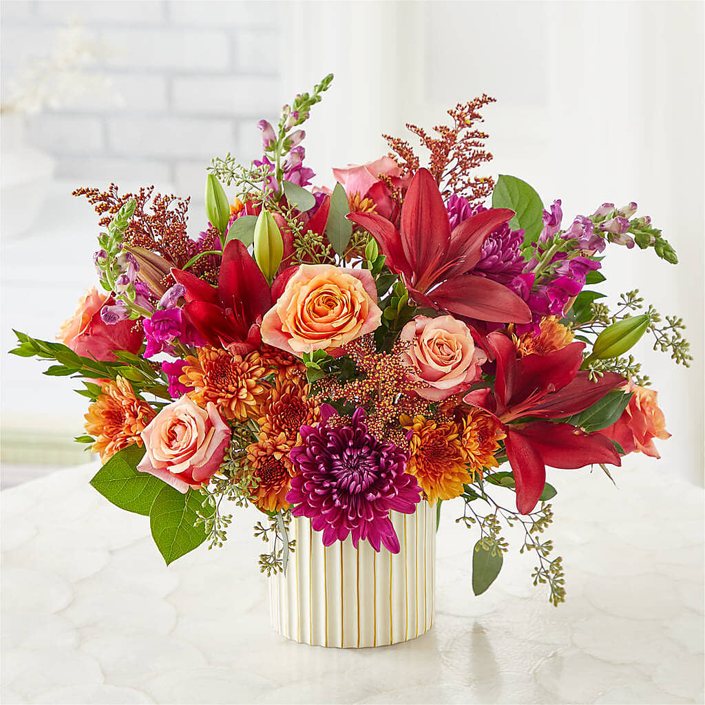 Burgundy Landscape Bouquet –  Lumaya Florals, Rock Hill SC
